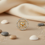 Load image into Gallery viewer, gold plating Diamond Halo Pendant for Women | Fine Jewelry Gift
