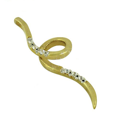 gold plating Diamond Pendant for Women | Modern Jewelry Gift