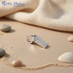 Load image into Gallery viewer, Silver Pendant with White Gemstone | Daily Wear Jewelry for Women
