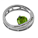 Load image into Gallery viewer, 925 Silver Peridot Pendant Necklace | Green Gemstone Jewelry
