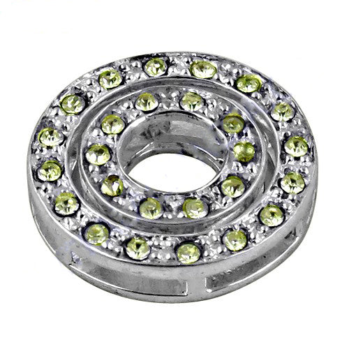 Silver peridot gemstone pendant for women | daily wear jewelry
