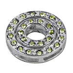 Load image into Gallery viewer, Silver Peridot Gemstone Pendant for Women | Daily Wear Jewelry
