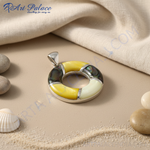 Load image into Gallery viewer, 925 Silver Mother of Pearl Pendant for Women | Fashion Jewelry
