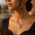 Load image into Gallery viewer, Silver Opal Stone Pendant for Women | Fashion Jewelry
