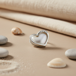 Load image into Gallery viewer, Silver Heart Pearl Pendant for Women | Daily Wear Necklace
