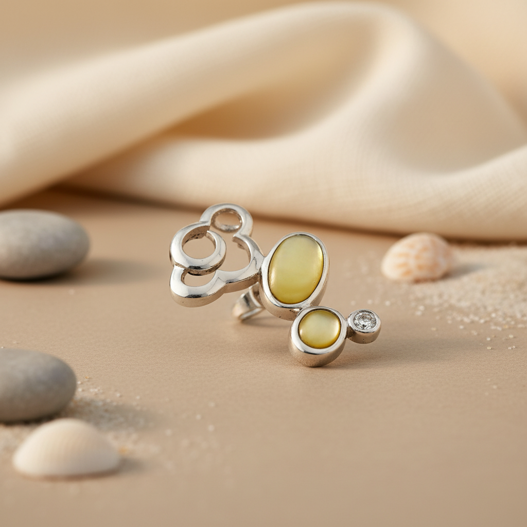 925 Silver Mother of Pearl Pendant for Women | Gift Jewelry