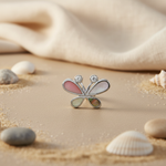 Load image into Gallery viewer, Silver Butterfly Pendant with Gemstones | Women's Gift Jewelry
