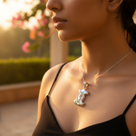 Load image into Gallery viewer, 925 Silver Religious Pendant for Women | Daily Wear Jewelry
