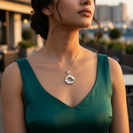 Load image into Gallery viewer, 925 Silver Mother of Pearl Pendant for Women | Fashion Jewelry

