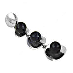 Load image into Gallery viewer, Silver Pearl Bracelet for Women | Black Pearl Jewelry Gift
