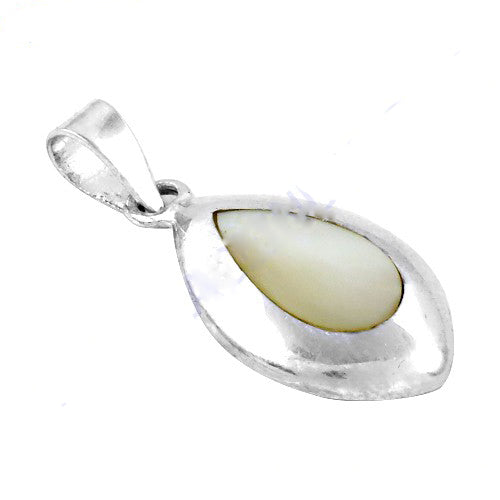 925 silver mother of pearl pendant for women | gift