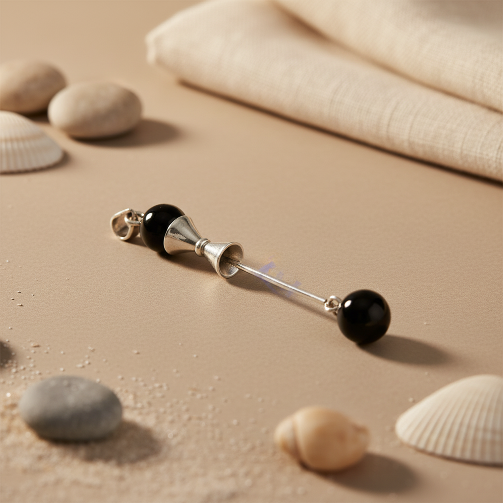925 Sterling Silver Black Onyx Pendant for Women | Daily Wear