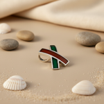 Load image into Gallery viewer, 925 Silver Red &amp; Green Gemstone Pendant | For Women
