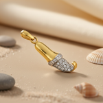 Load image into Gallery viewer, gold plating Pave Diamond Pendant for Women | Elegant Jewelry
