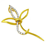 Load image into Gallery viewer, gold plating Crystal Dragonfly Brooch | Women's Fashion Jewelry
