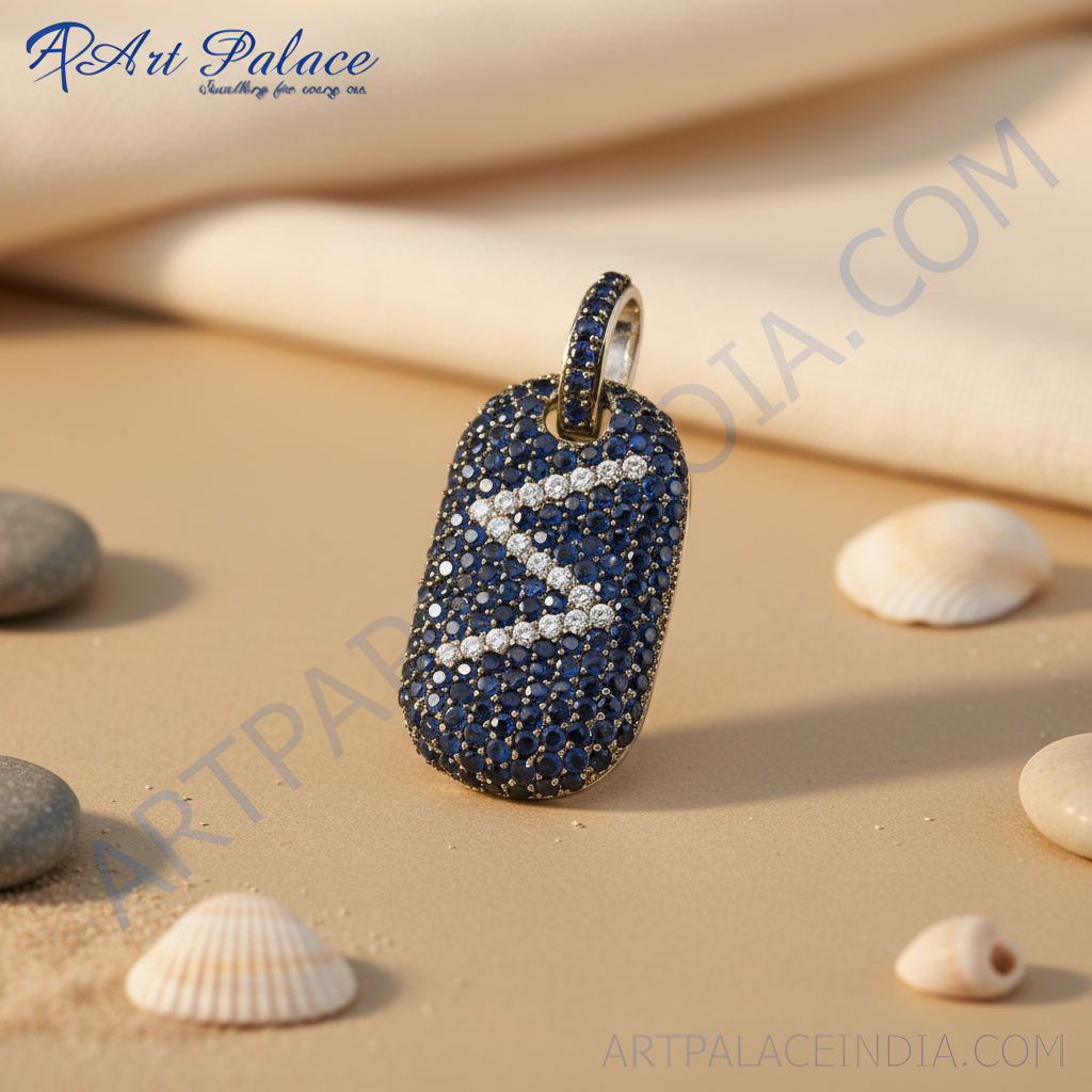 Sapphire & Diamond Pendant for Women | Luxury Jewelry Gift
