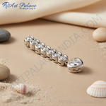 Load image into Gallery viewer, Silver Cubic Zirconia Pendant for Women | Heart Shape | Gift
