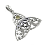 Load image into Gallery viewer, 925 Silver Trinity Knot Pendant Necklace | Women's Jewelry Gift
