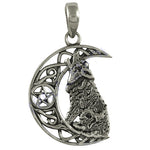 Load image into Gallery viewer, 925 Silver Crescent Moon Pendant Necklace for Women | Gift

