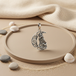 Load image into Gallery viewer, 925 Silver Crescent Moon Pendant Necklace for Women | Gift
