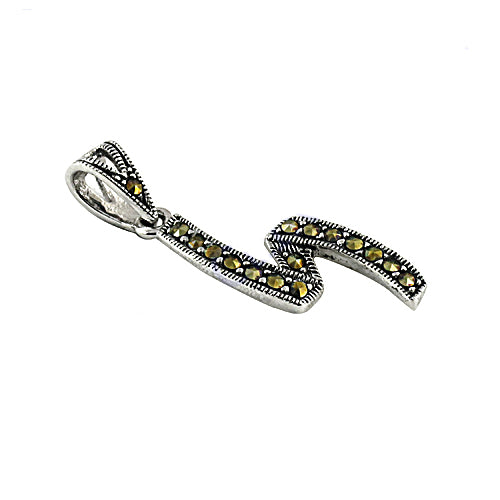 925 silver marcasite pendant for women | fashion jewelry
