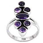 Load image into Gallery viewer, 925 Silver Amethyst Ring for Women | Gemstone Jewelry
