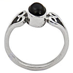 Load image into Gallery viewer, 925 Silver Onyx Ring for Women | Gemstone Jewelry
