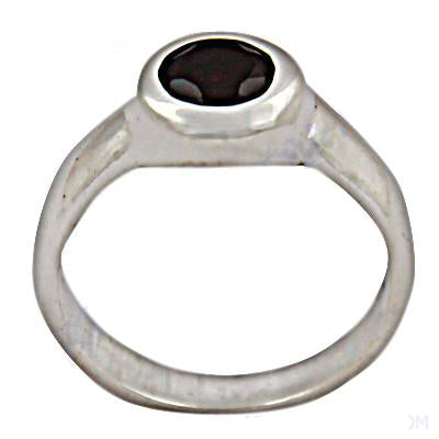 925 Silver Garnet Ring for Women | Gemstone Jewelry