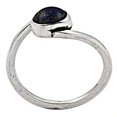 925 silver lapis lazuli ring for women | gemstone jewelry