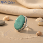 Load image into Gallery viewer, 925 Silver Turquoise Ring for Women | Gemstone Jewelry
