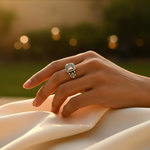 Load image into Gallery viewer, 925 Sterling Silver Ring with Gemstone | Women's Jewelry Gift
