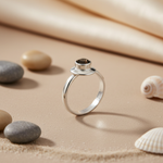 Load image into Gallery viewer, 925 Sterling Silver Ring with Gemstone for Women | Gift

