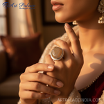 Load image into Gallery viewer, Silver Ring with Gemstone for Women | Daily Wear Jewelry
