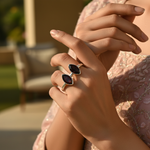 Load image into Gallery viewer, 925 Silver Garnet Ring for Women | Gemstone Jewelry
