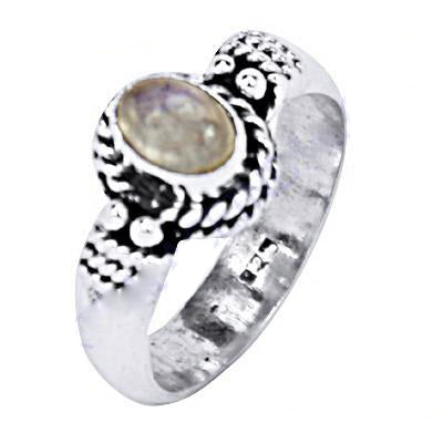 925 Silver Moonstone Ring for Women | Sterling Silver Jewelry