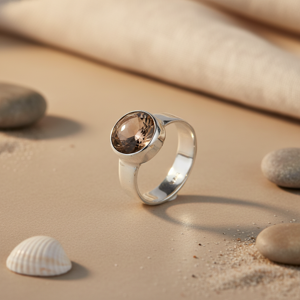 925 Silver Gemstone Ring for Women | Cocktail Ring