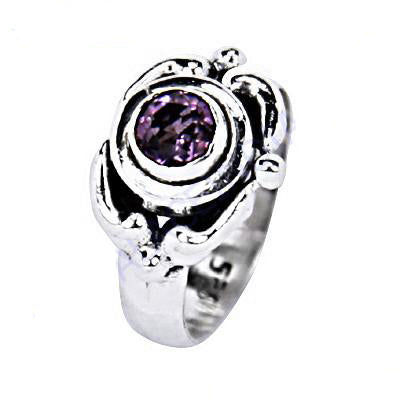 925 Silver Amethyst Ring for Women | Gemstone Jewelry