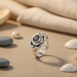 Load image into Gallery viewer, 925 Silver Amethyst Ring for Women | Gemstone Jewelry
