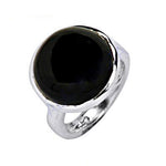 Load image into Gallery viewer, Silver Onyx Ring for Women | Statement Jewelry
