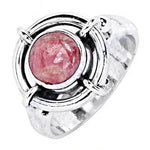 Load image into Gallery viewer, 925 Silver Rhodochrosite Ring for Women | Gemstone Jewelry
