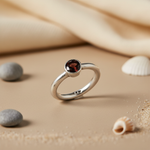 Load image into Gallery viewer, 925 Silver Garnet Gemstone Ring for Women | Gift Jewelry
