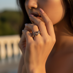 Load image into Gallery viewer, 925 Silver Smoky Quartz Ring | Women's Gemstone Jewelry
