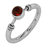 Load image into Gallery viewer, 925 Silver Red Gemstone Ring | For Women | Daily Wear
