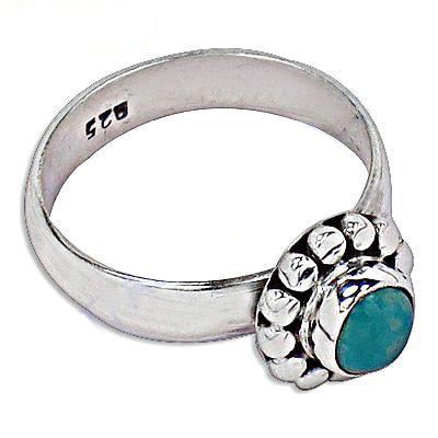 925 Silver Turquoise Stone Ring for Women | Gift Jewelry