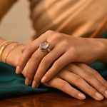 Load image into Gallery viewer, 925 Silver Rose Quartz Ring for Women | Gift Jewelry

