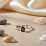 Load image into Gallery viewer, 925 Silver Ruby Ring for Women | Gemstone Jewelry Gift
