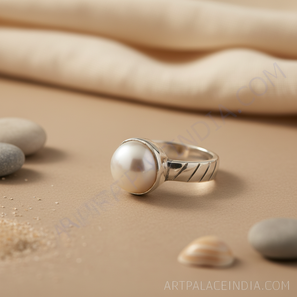 925 Silver Pearl Ring for Women | Elegant Jewelry Gift