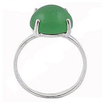Load image into Gallery viewer, 925 Silver Green Gemstone Ring for Women | Gift Jewelry
