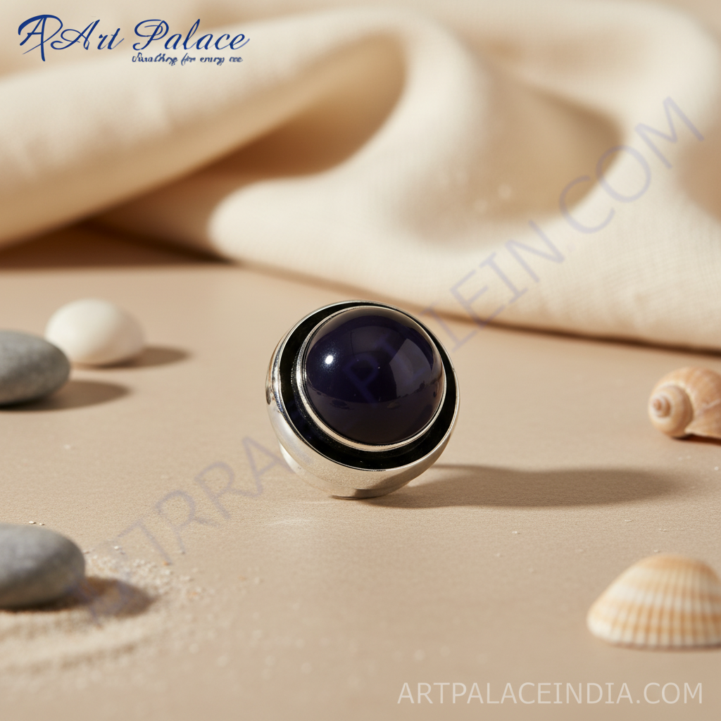 Chrome Plated Round Decorative Knob | Art Palace