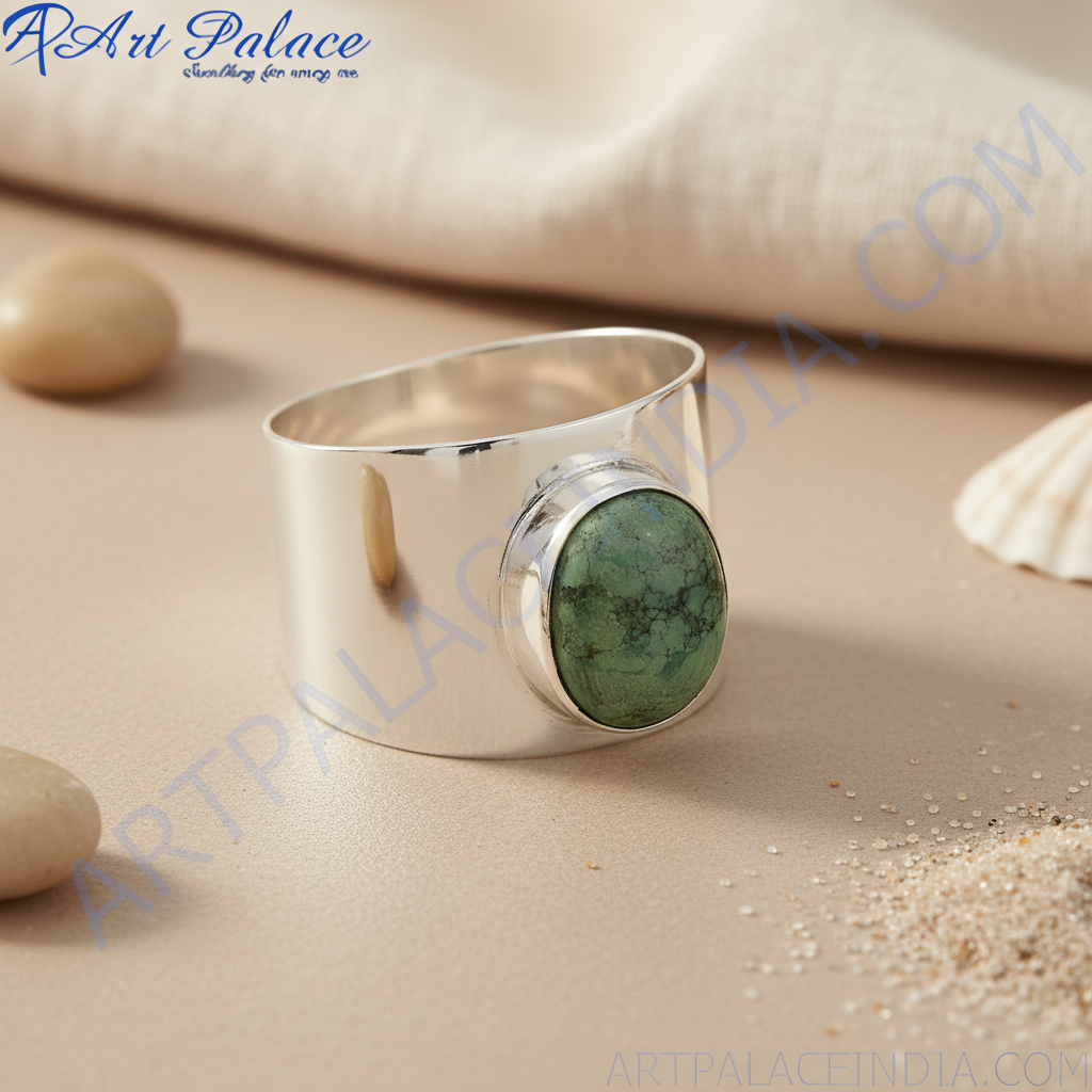 925 Silver Turquoise Ring for Women | Gemstone Jewelry
